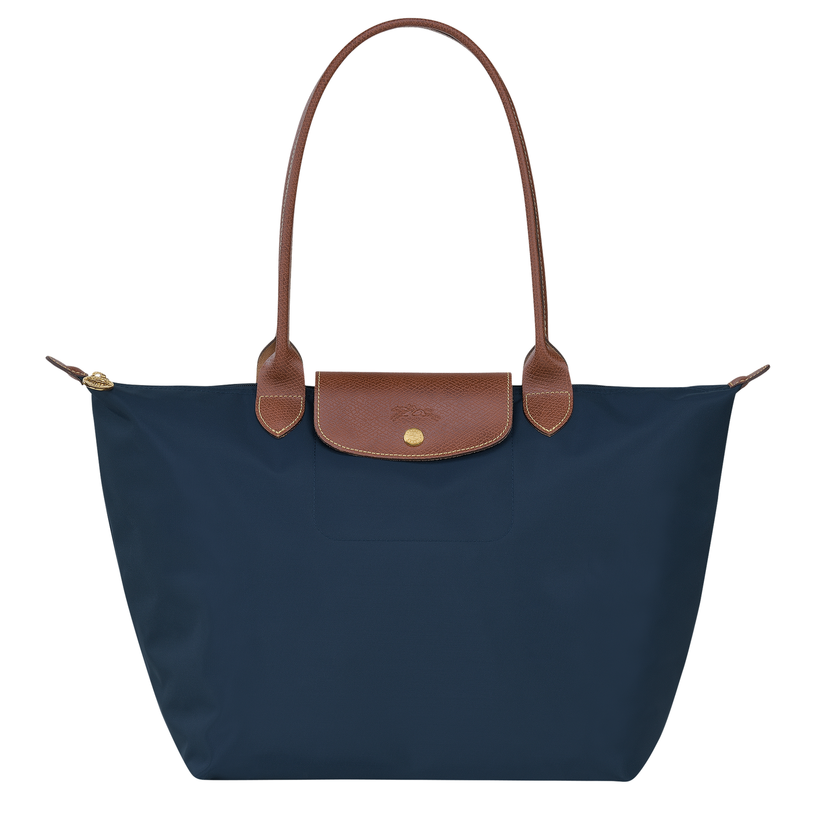 Le Pliage Original L Tote bag Navy Recycled canvas Longchamp US