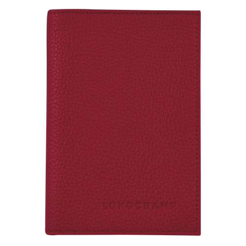 Le Foulonné Funda para pasaportes, Rojo