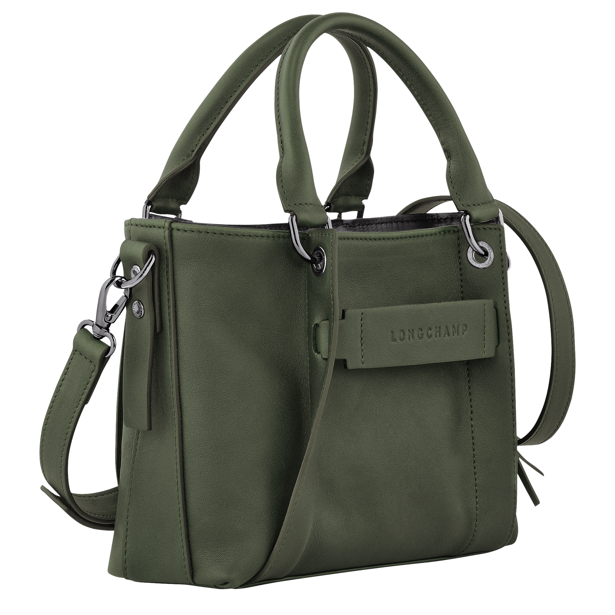 Longchamp 3D Carteira S, Caqui