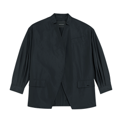 Kimono jacket , Black - Technical taffeta