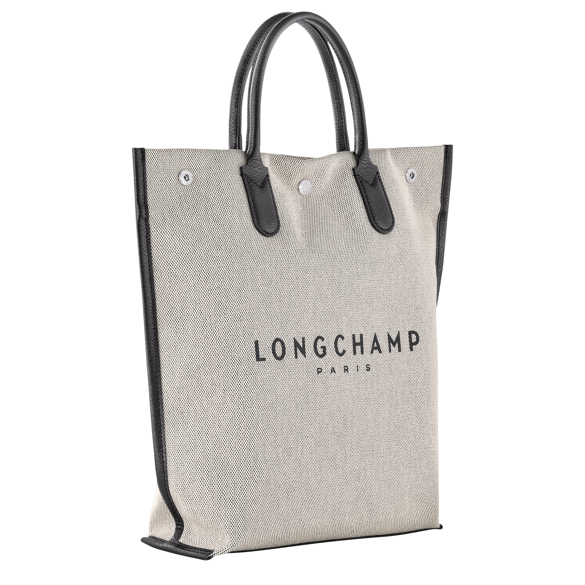 ロンシャン LONGCHAMP トートバッグ Mサイズ ESSENTIAL ショッピングバッグ キャンバス ロゴ 2023年秋冬新作 10211 HSG