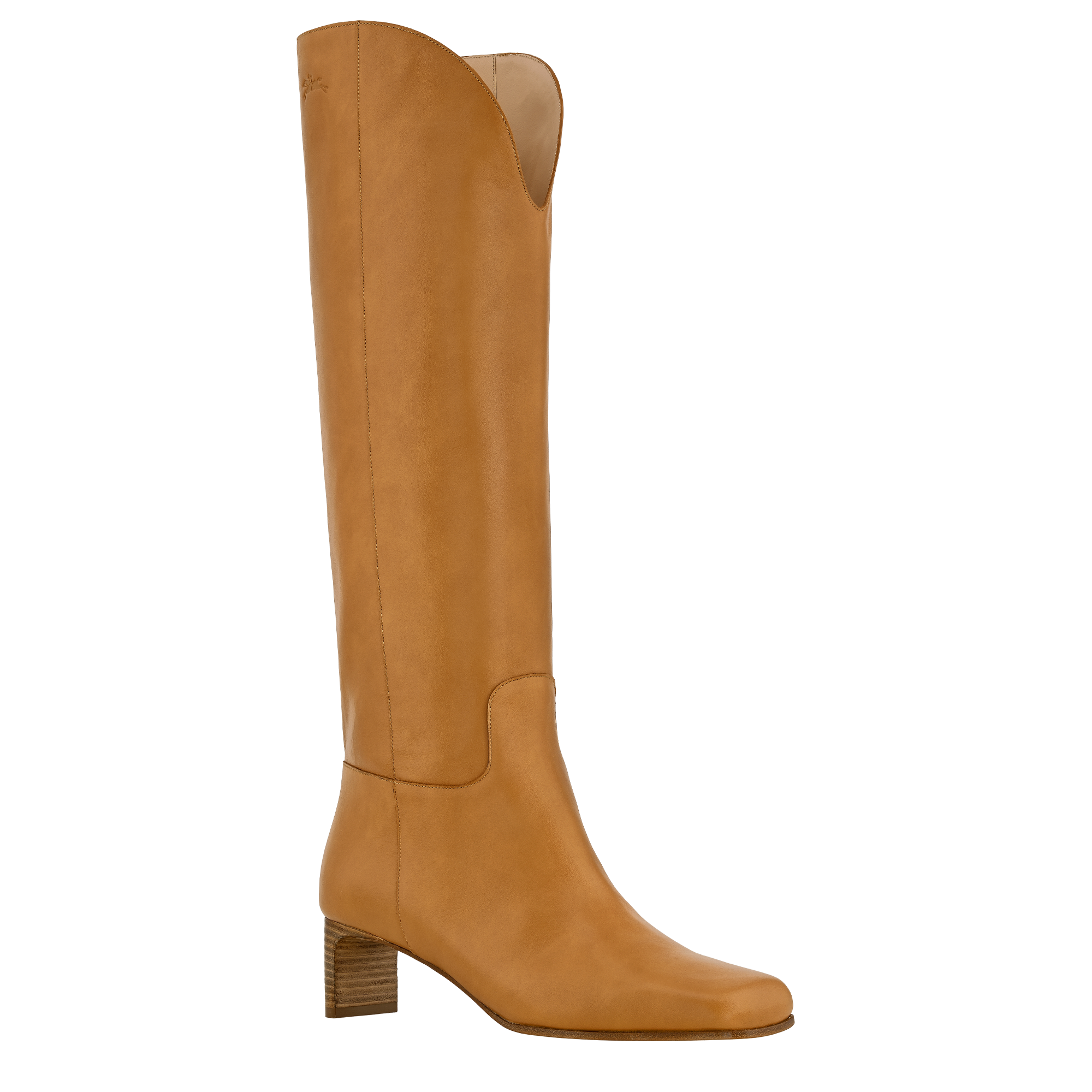 La Cavali&egrave;re Heel boots, Natural
