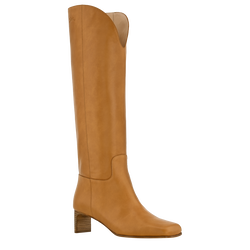 La Cavali&egrave;re Heel boots , Natural - Leather