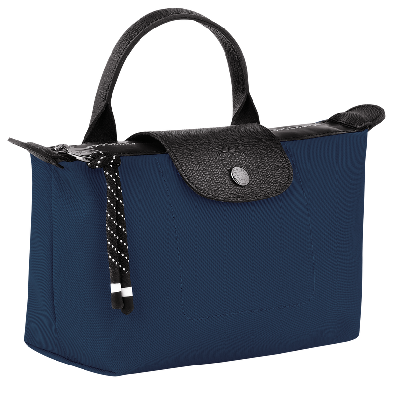 Le Pliage Energy Pouch , Navy - Recycled canvas  - View 3 of  6