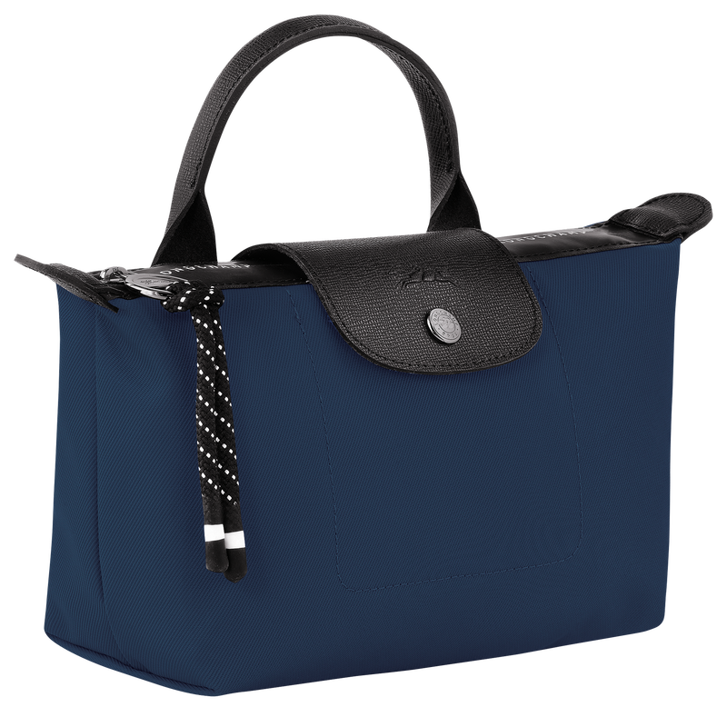 Le Pliage Energy Pouch , Navy - Recycled canvas  - View 2 of  5