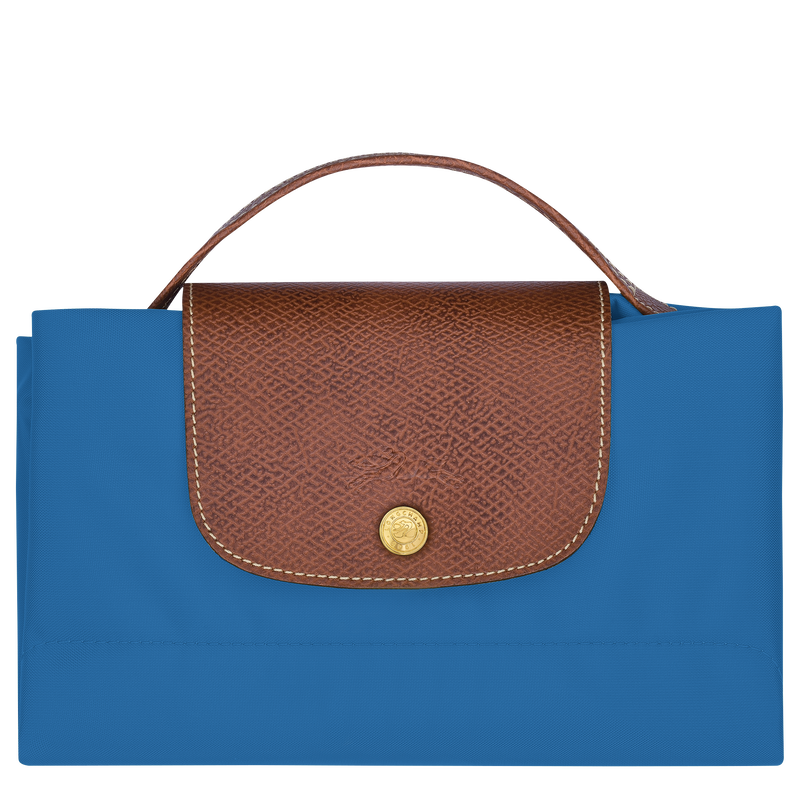 Le Pliage Original S Briefcase , Cobalt - Recycled canvas  - View 6 of  6