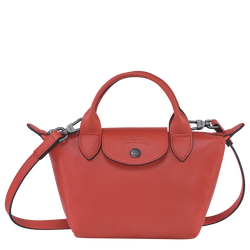 Top handle bag XS, Terracotta