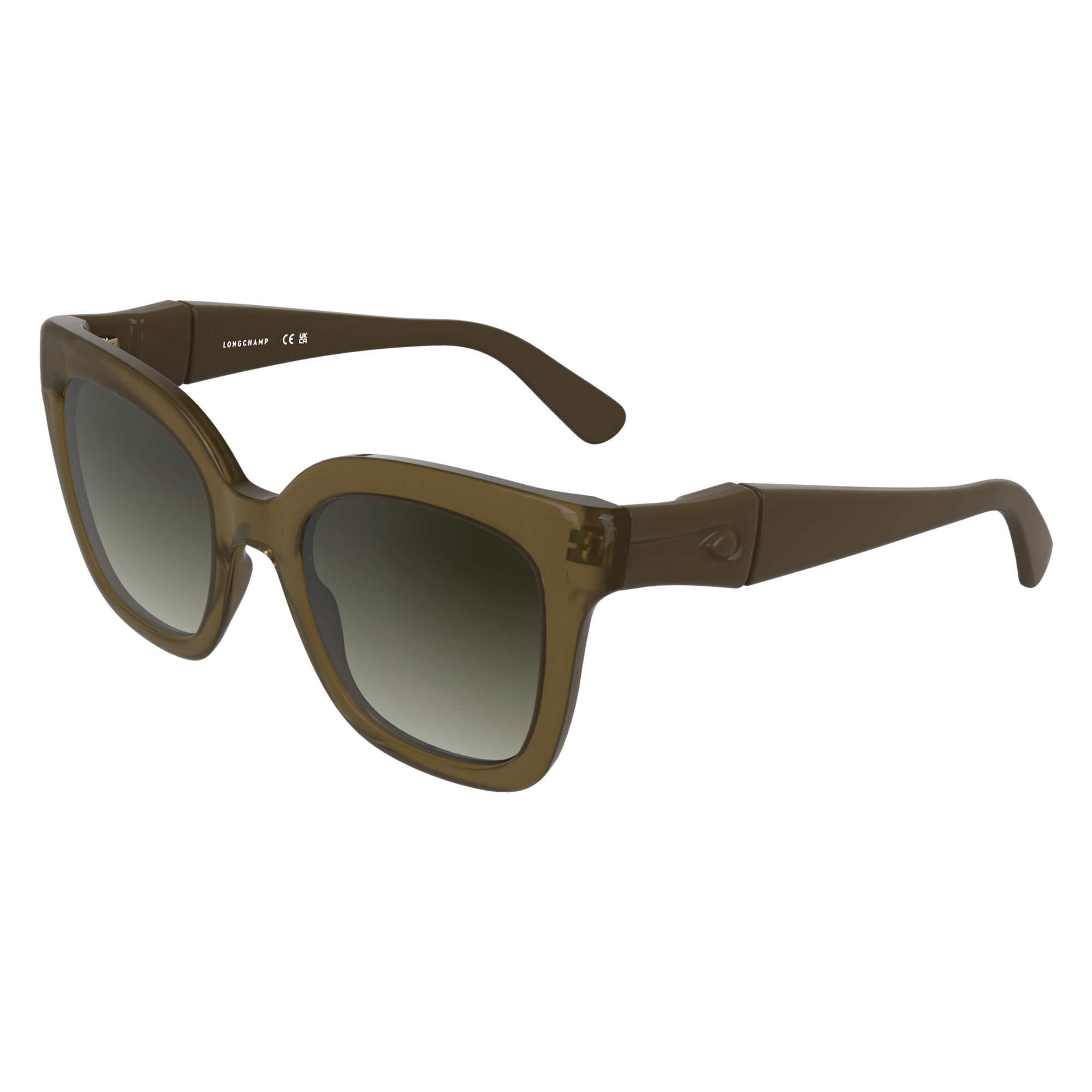 null Lunettes de soleil, Marron