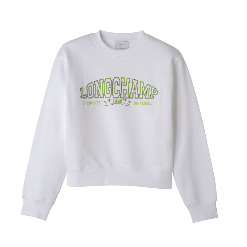 Sweatshirt , Jersey - Weiss  - Ansicht 1 von 4