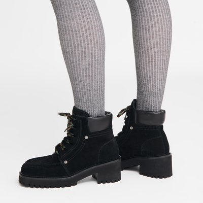 La Baroudeuse Boots, Rose gold