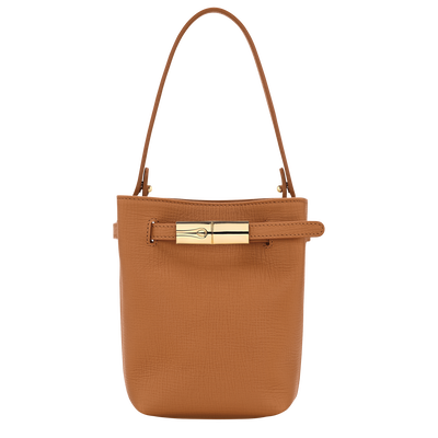 Le Smart XS Bucket bag , Caramel - Leather
