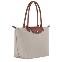 Le Pliage Original M Tote bag , Pebble - Recycled canvas