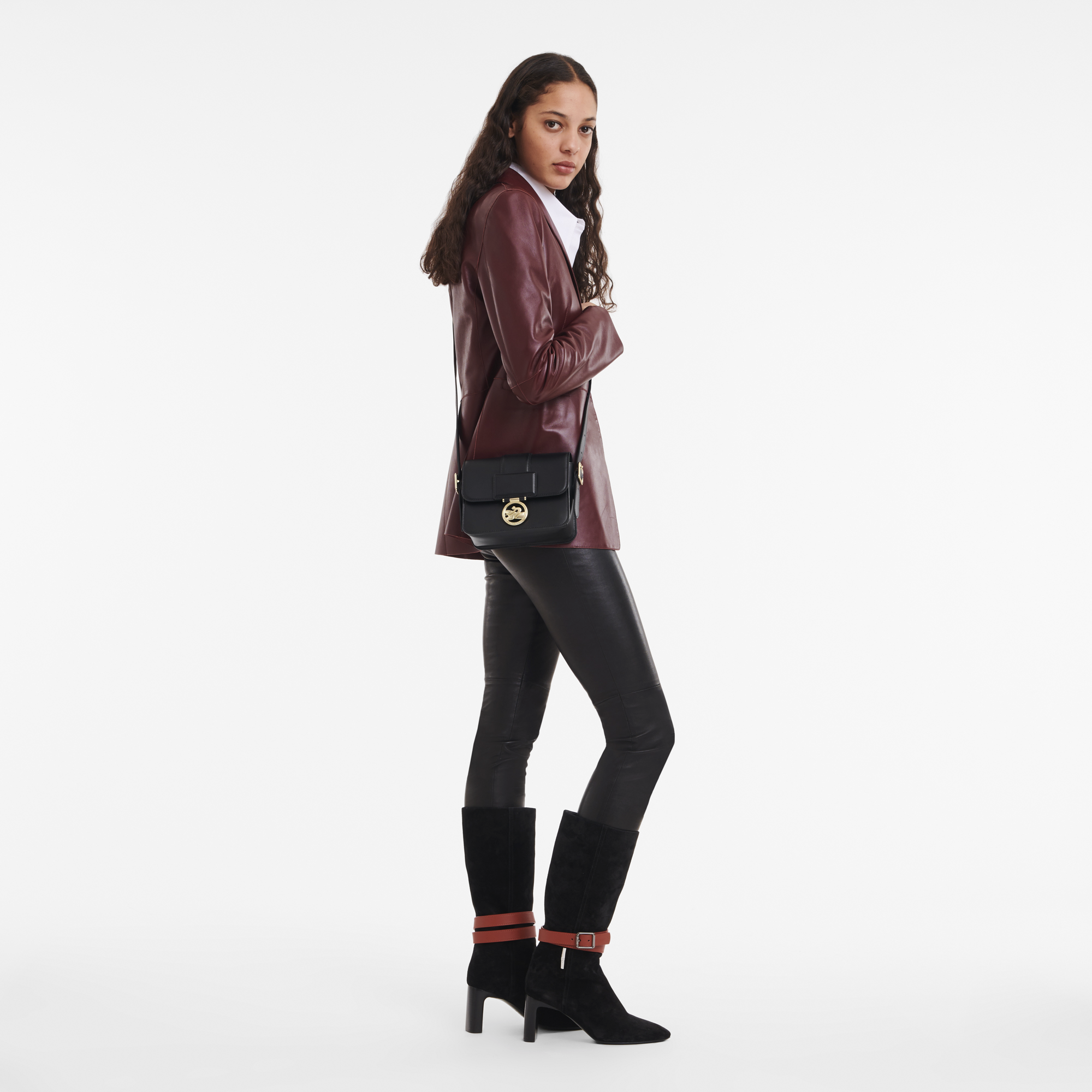 Box-Trot Sac bandoulière S, Noir