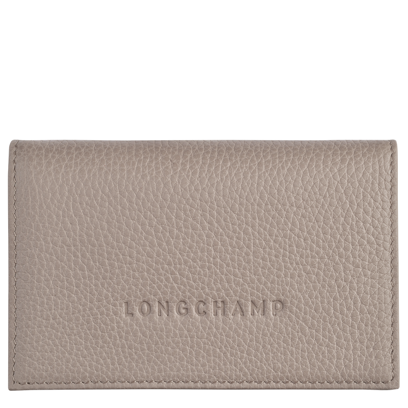 Le Foulonné Card holder , Turtledove - Leather  - View 1 of 2