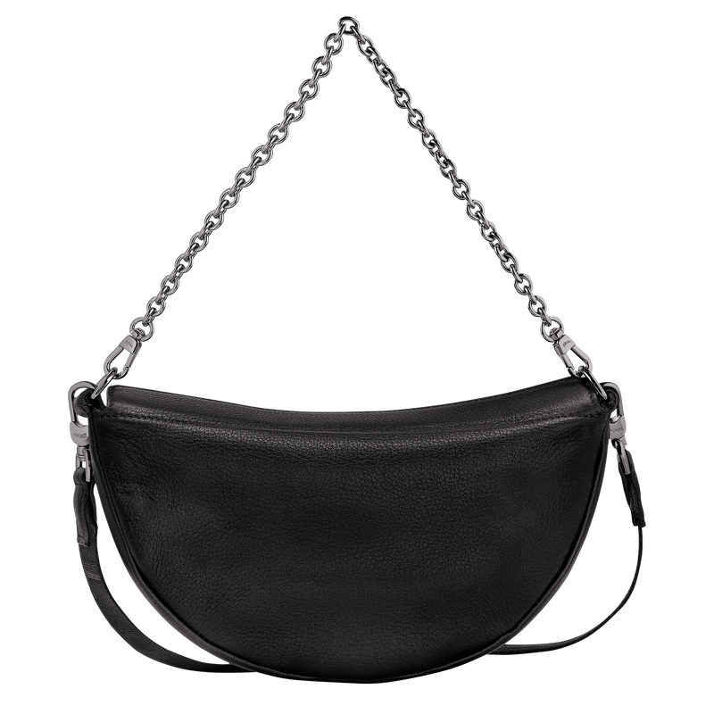 Smile S Crossbody bag Black Leather Longchamp US