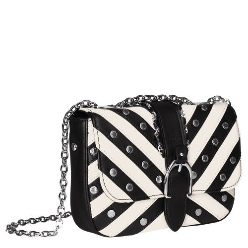 Sac porté épaule, Noir/Blanc Vue 2 de Sac porté épaule, Noir/Blanc, hi-res