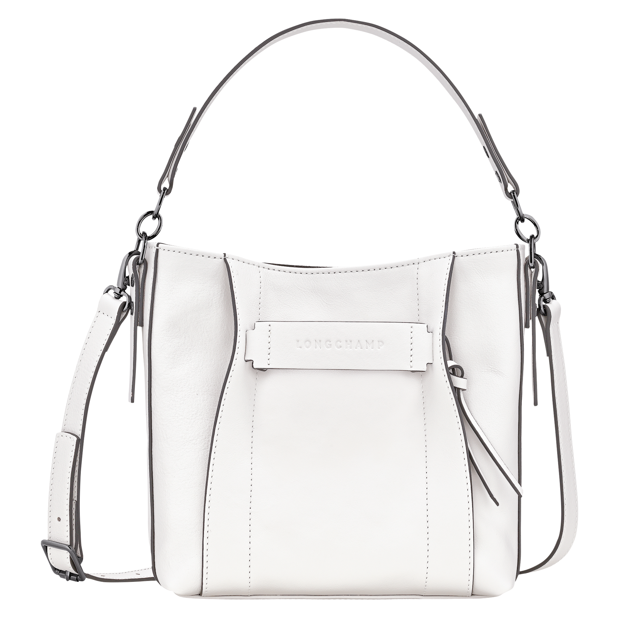 Sac bandoulière S, Blanc - Vue 1 de
5 - agrandir le zoom Longchamp 3D Sac bandoulière S, Blanc