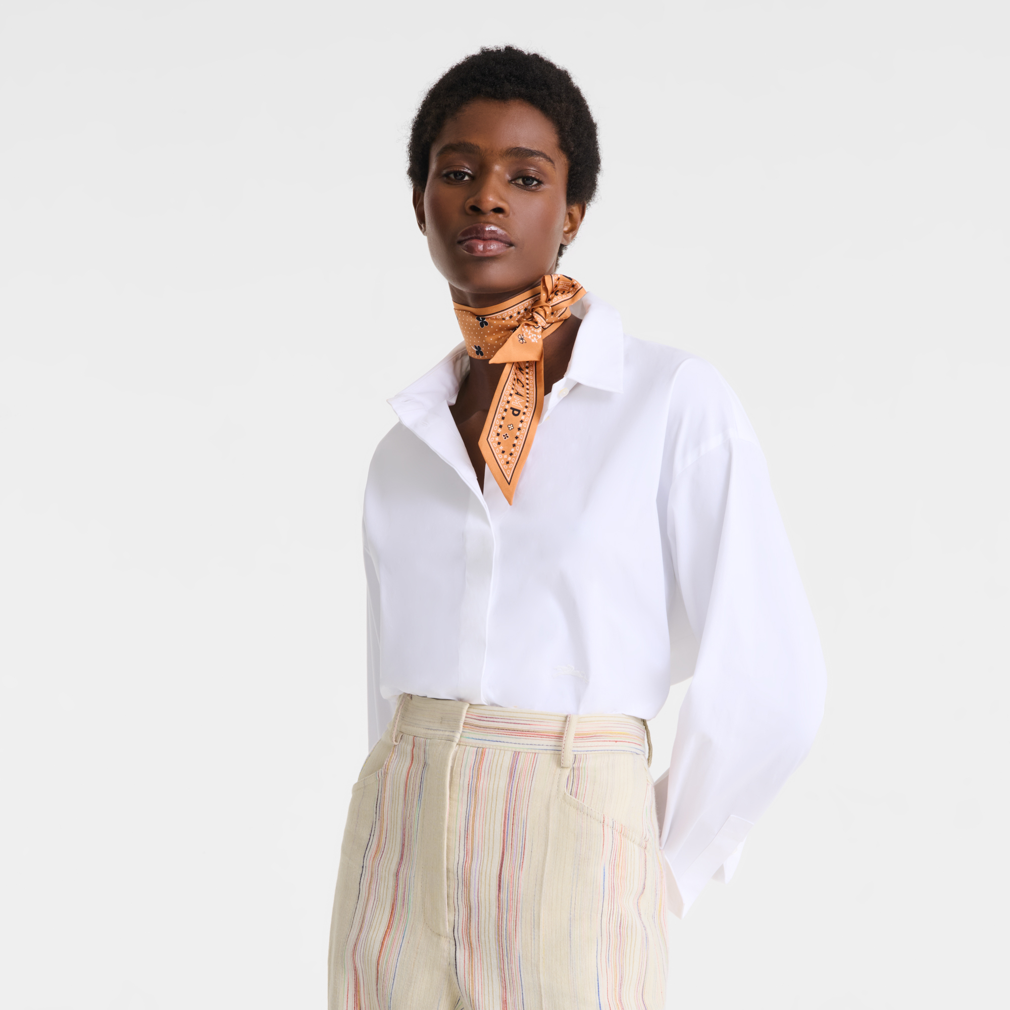 French Bandana A fascia,  Ambra