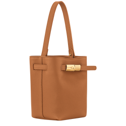 Le Smart XS Bucket bag , Caramel - Leather