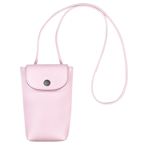 Le Pliage Xtra 裝飾皮革滾邊的手機殼 , 玫瑰粉色 - 皮革 - 查看 1 4