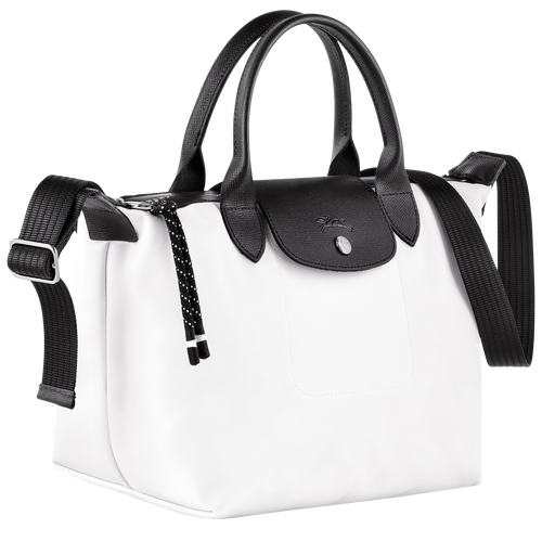 Le Pliage Energy S Handbag , White - Recycled canvas - View 3 of  6