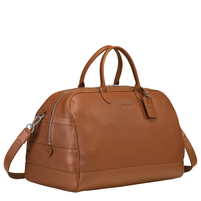 Travel bag L Le Foulonné Caramel (L1302021F72) | Longchamp US Travel bag L Le Foulonné Caramel (L1302021F72) | Longchamp US