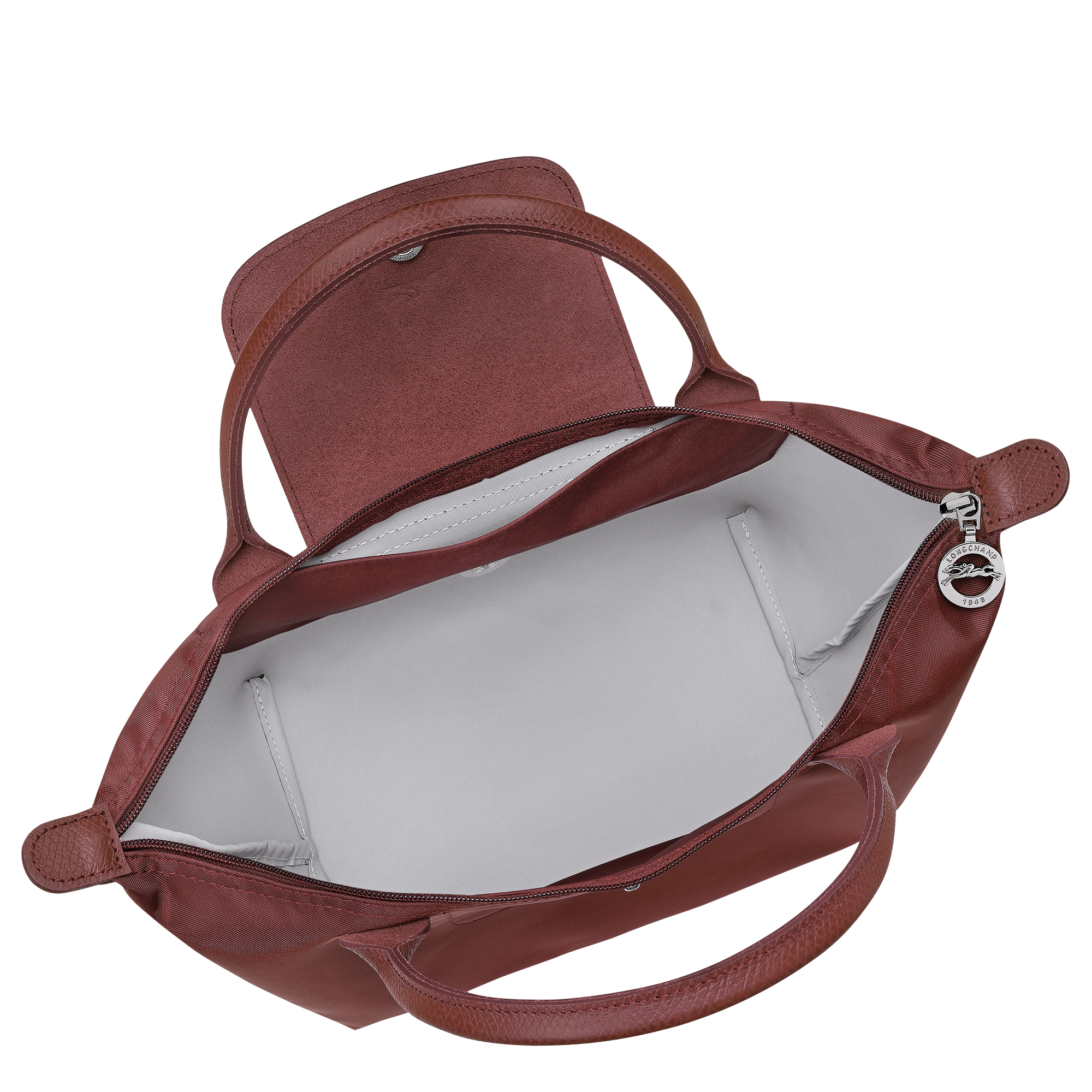 Le Pliage One Handbag S, Burgundy