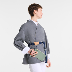 Le Pliage Xtra Pouch , Celadon - Leather