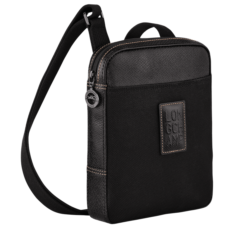 Boxford XS Crossbody bag , Black - Recycled canvas  - View 3 of 5