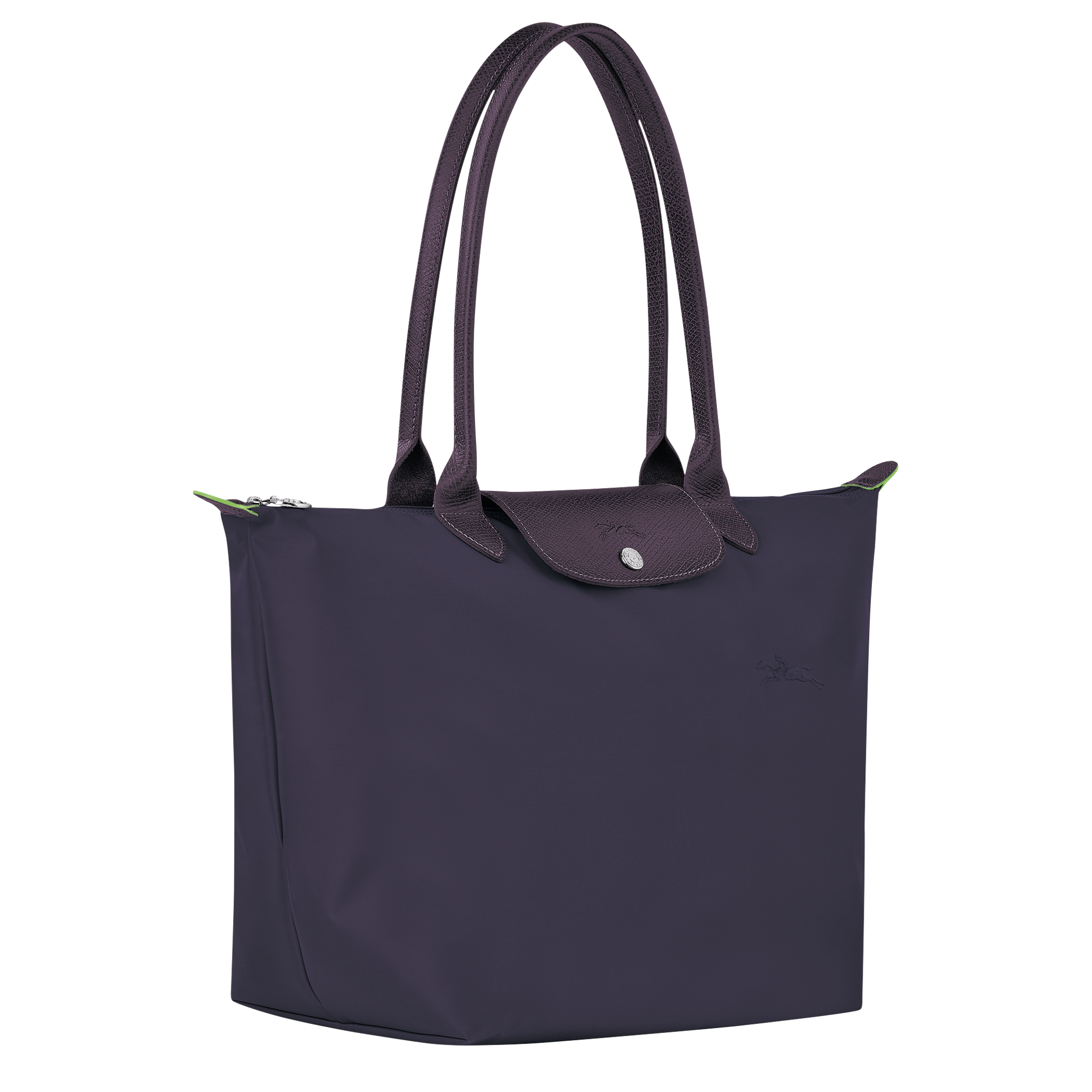 Le Pliage Green Tote bag L, Bilberry