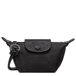 Le Pliage Xtra Coin purse , Black - Leather