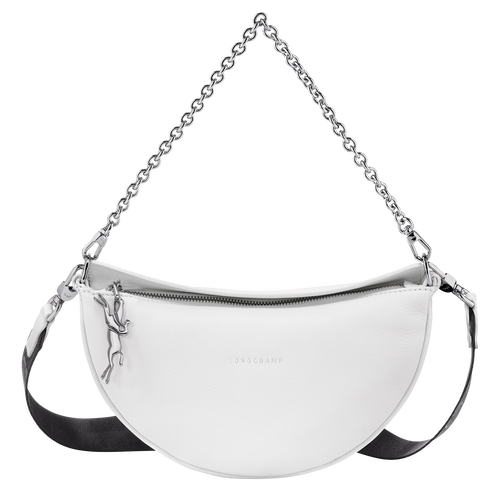 Smile S Crossbody bag , White - Leather - View 1 of 5