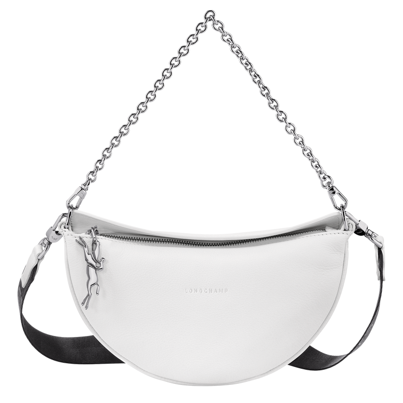 Smile S Crossbody bag , White - Leather  - View 1 of  5