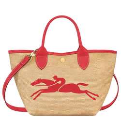 Handtasche S Le Panier Pliage , Canvas - Rot