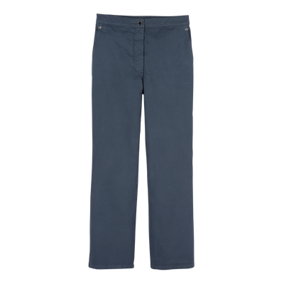 Trousers , Slate - Overdyed cotton
