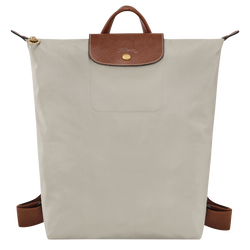 Le Pliage Original M Backpack , Pebble - Recycled canvas
