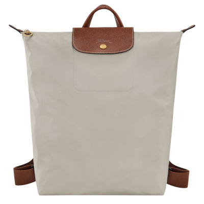 Le Pliage Original M Backpack , Pebble - Recycled canvas