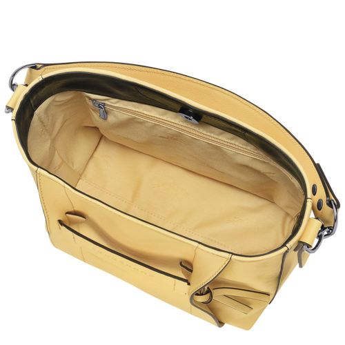 Longchamp 3D 斜背袋 S , 小麥白 - 皮革 - 查看 5 5