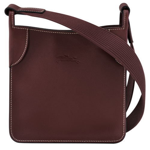 Le Foulonné S Crossbody bag , Plum - Leather - View 1 of  4