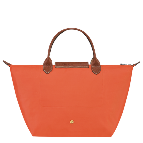 Le Pliage Original Bolso con asa superior M , Lona reciclada - Naranja - Vista 4 de 7