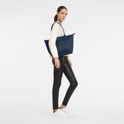 Le Pliage Green 肩揹袋 L , 海軍藍 - 再生帆布