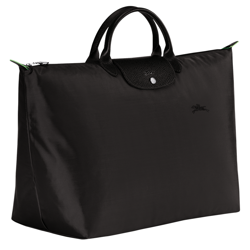 Sac de voyage S Le Pliage Green , Toile recyclée - Noir  - Vue 3 de 7