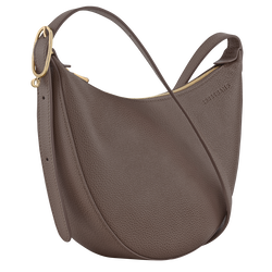 Le Foulonné S Crossbody bag , Taupe - Leather