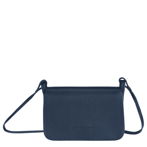 Le Foulonné XS Clutch , Navy - Leather - View 1 of 4