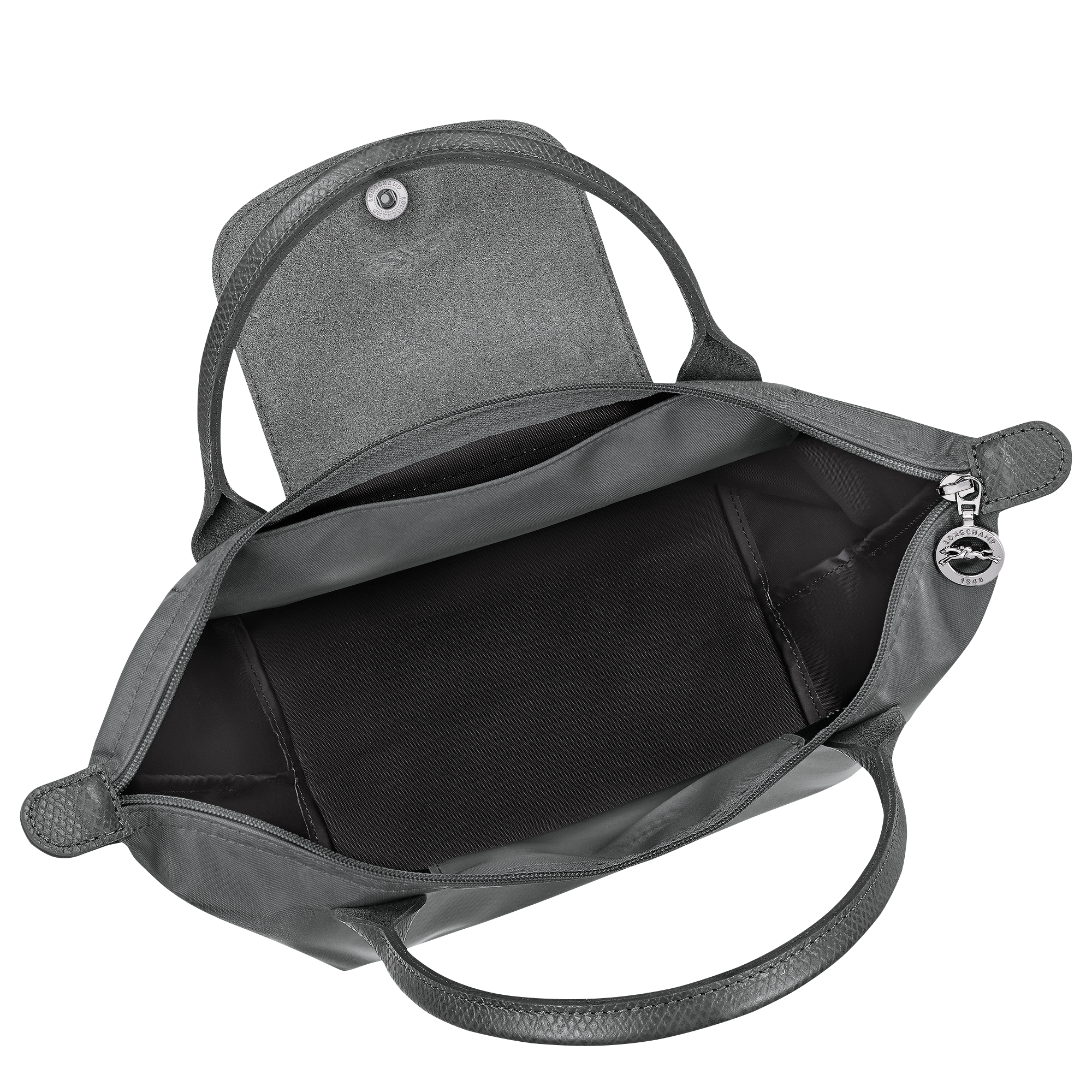 Le Pliage One 手提包, 烟灰色