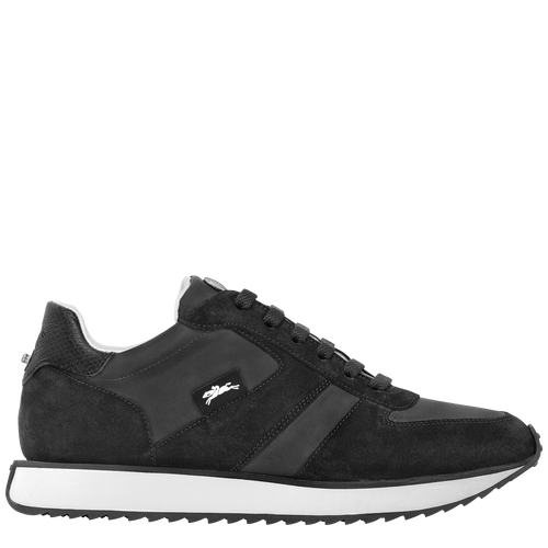 Le Pliage Green Sneakers , Black - Leather - View 1 of  6