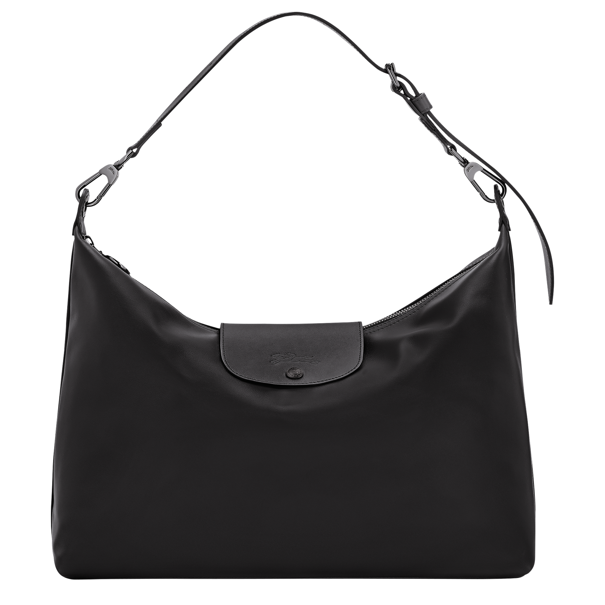 Le Pliage Xtra Schultertasche XL, Schwarz