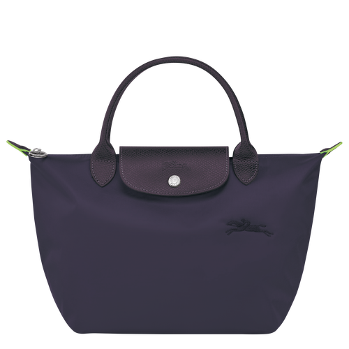 Le Pliage Green Tas met handgreep aan de bovenkant S , Bosbessenblauw - Gerecycled canvas - Weergave 1 van  5