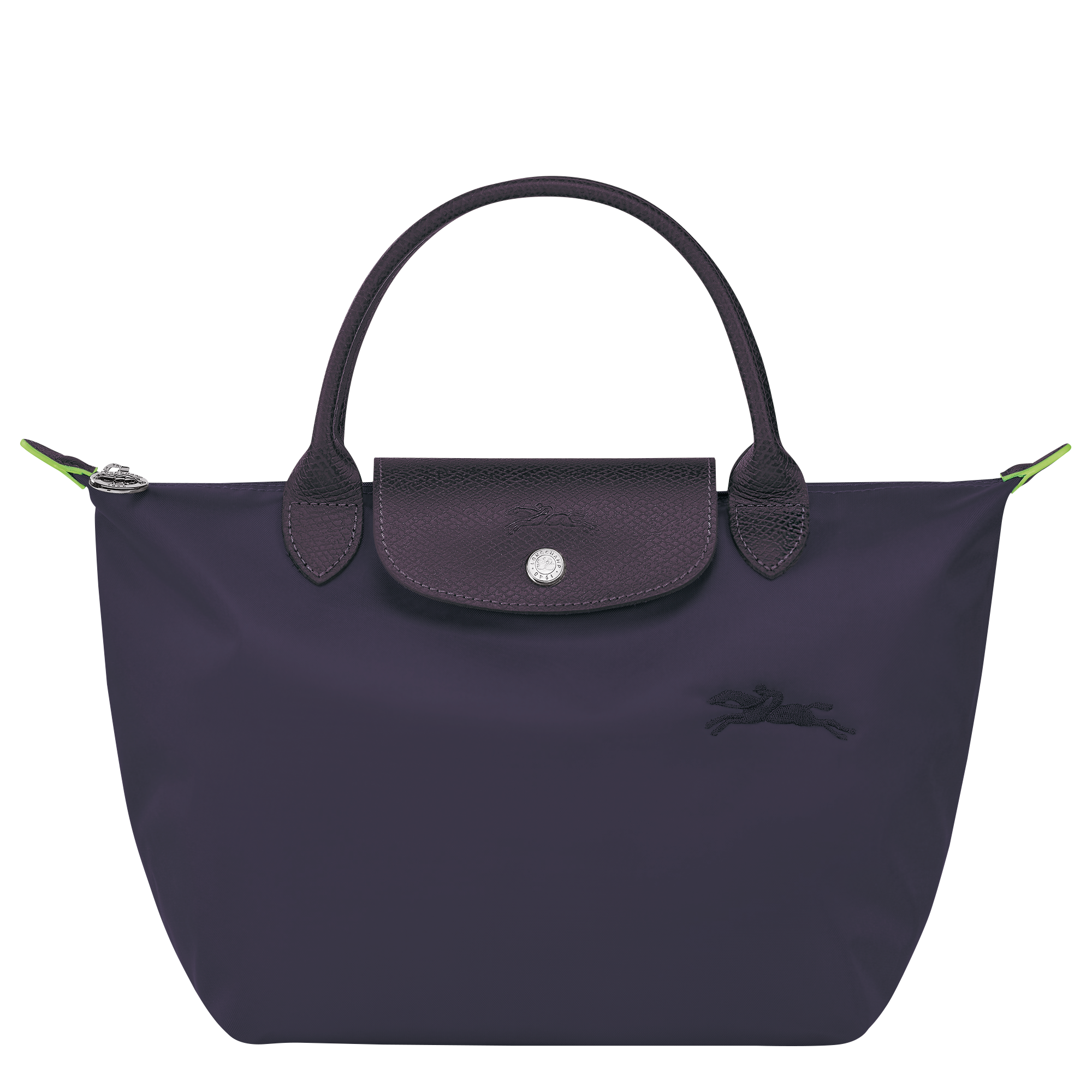 Le Pliage Green Handbag S, Bilberry
