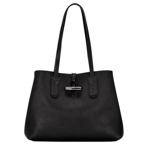 Roseau Essential M Tote bag Black - Leather (10183968001)